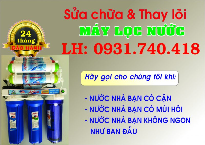 Sửa máy lọc nước Cadino ở Hà Nội