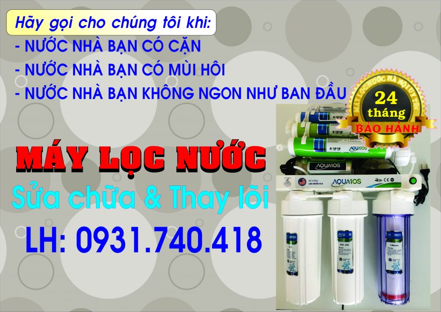Sửa máy lọc nước tại Hoàng Mai, Hà Nội
