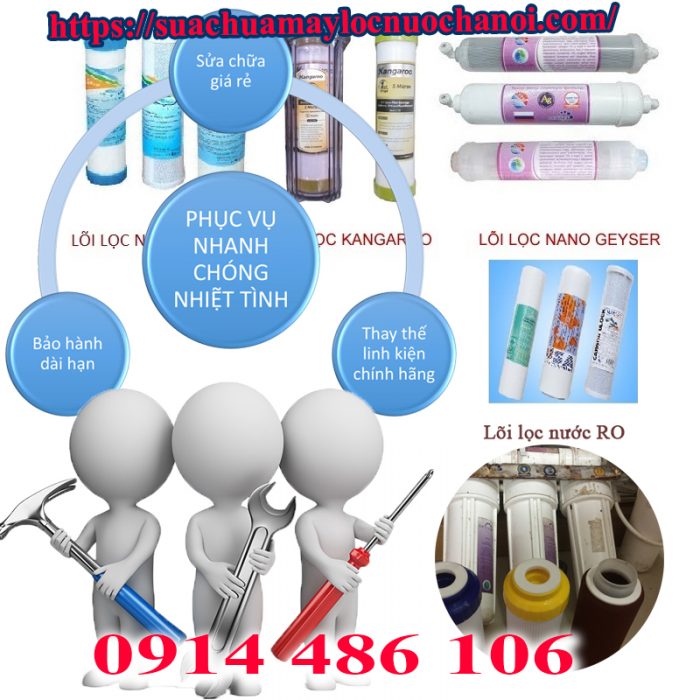 Sửa máy lọc nước tại nhà ở Thanh Xuân4