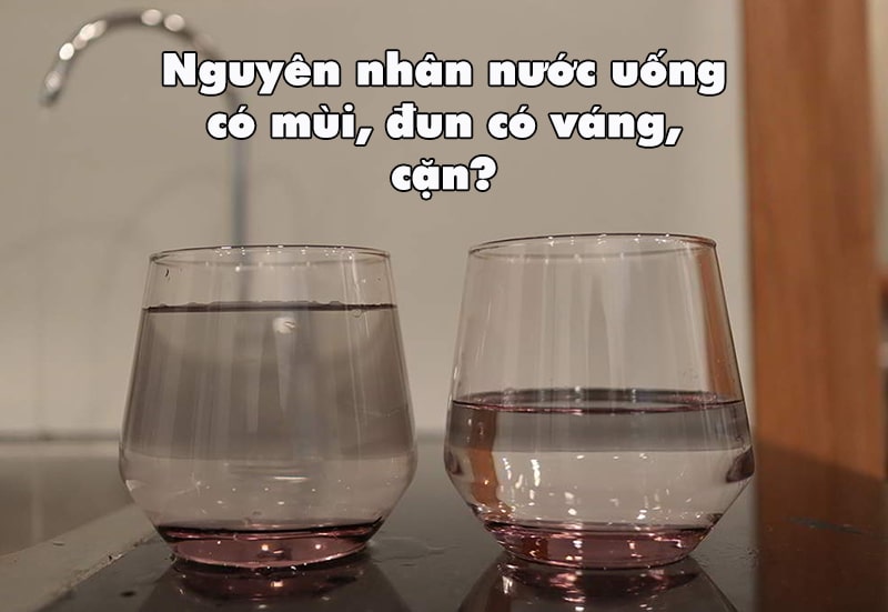 Nước uống có mùi