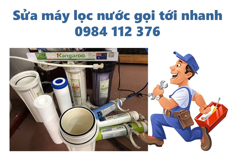 Sửa máy lọc nước gọi tới nhanh