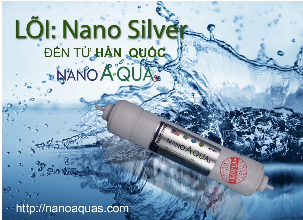 Lõi số 5 NanoSiver máy lọc nước NanoAquas
