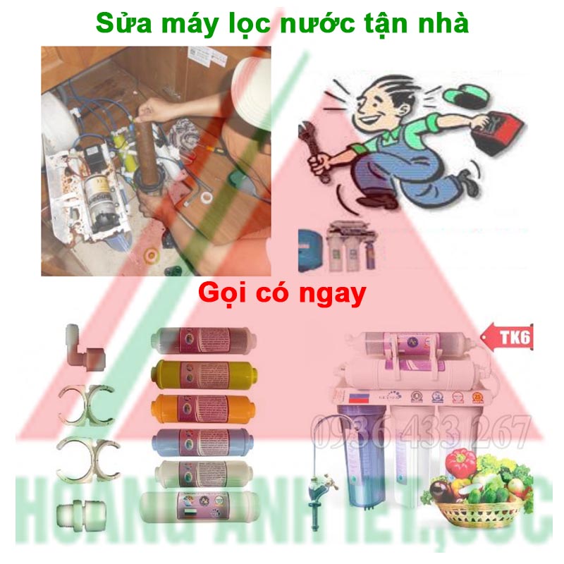 Sửa máy lọc nước ở quận Hoàng Mai