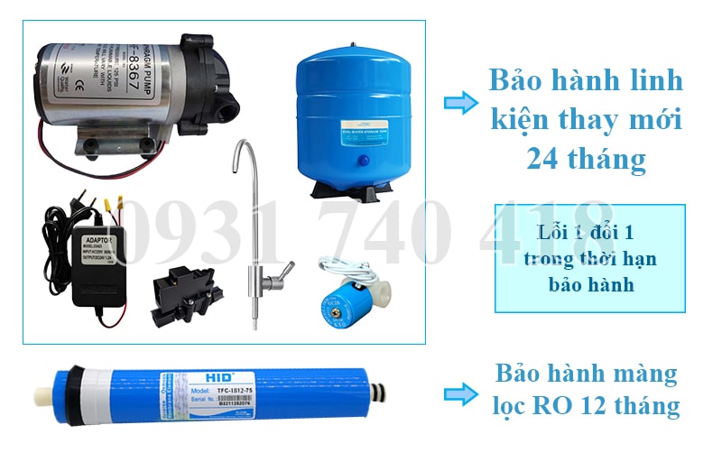 Sửa máy lọc nước Thanh Trì uy tín, có bảo hành