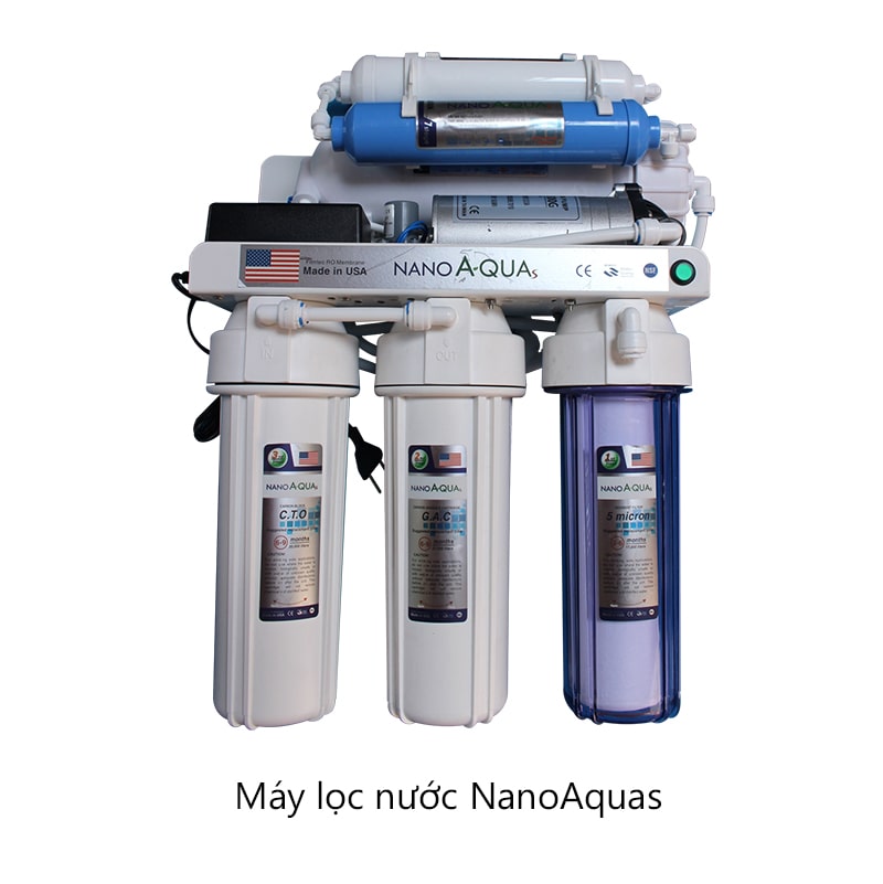 Máy lọc nước NanoAquas lắp gầm chậu rửa