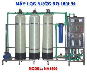 Máy lọc nước RO 150 lít/h cho nước nhiễm vôi NA1500 van cơ