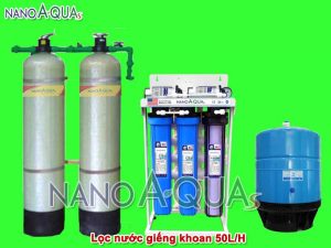 Máy lọc nước giếng khoan RO 50 lít/h NA2K508