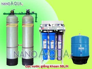 Máy lọc nước RO 50 lít/h dùng cho nhiễm Canxi NA2K509UV