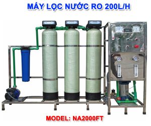 Máy lọc nước RO 200 lít/h cho nước giếng khoan NA2000FT van tự động