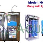 Máy lọc nước RO 65 lít/h NanoAquas NA655T có vỏ tủ Inox