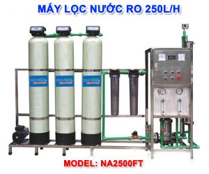 Máy lọc nước RO 250 lít/h cho nước giếng khoan NA2500F van tự động
