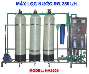 Máy lọc nước RO 250 lít/h cho nước nhiễm vôi NA2500 van cơ