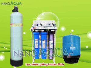 Máy lọc nước giếng khoan RO 50 lít/h NAK507