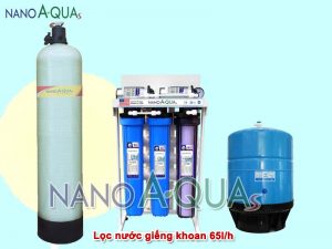 Máy lọc nước giếng khoan RO 65 lít/h NAK657