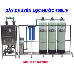 Máy lọc nước RO 700 lít/h cho nước nhiễm vôi NA7000 van cơ