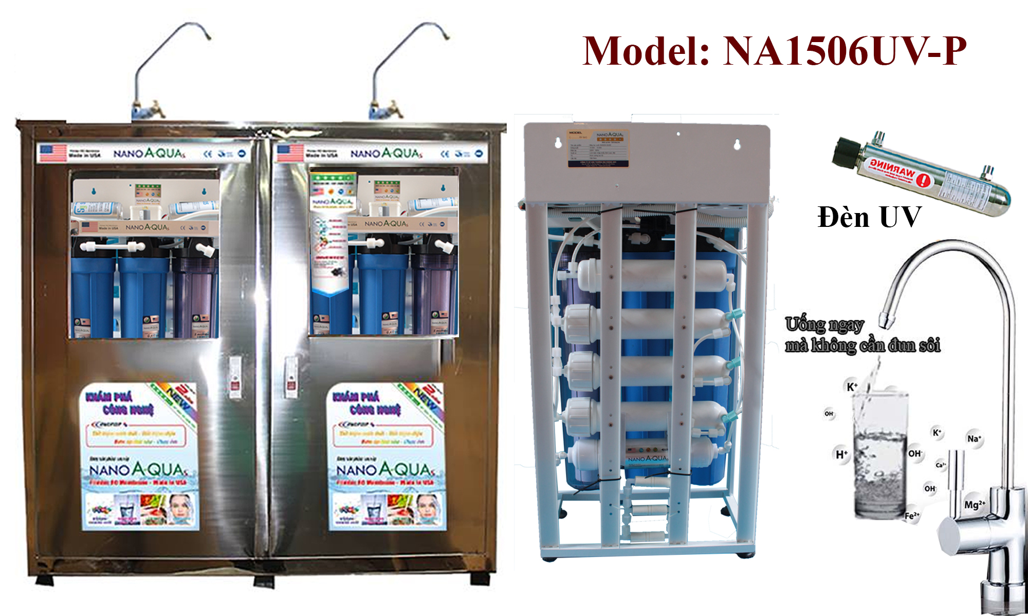 Máy lọc nước 150 lít/ giờ NanoAquas