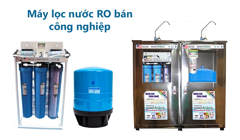 Máy lọc nước RO 50L, 80L đến 100L