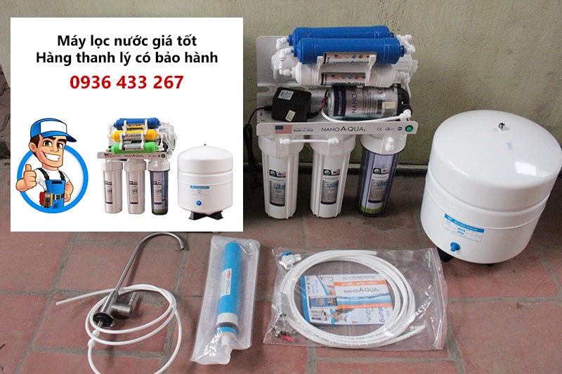 Cung cấp máy lọc nước giá rẻ ở Long Biên, hàng thanh lý có bảo hành