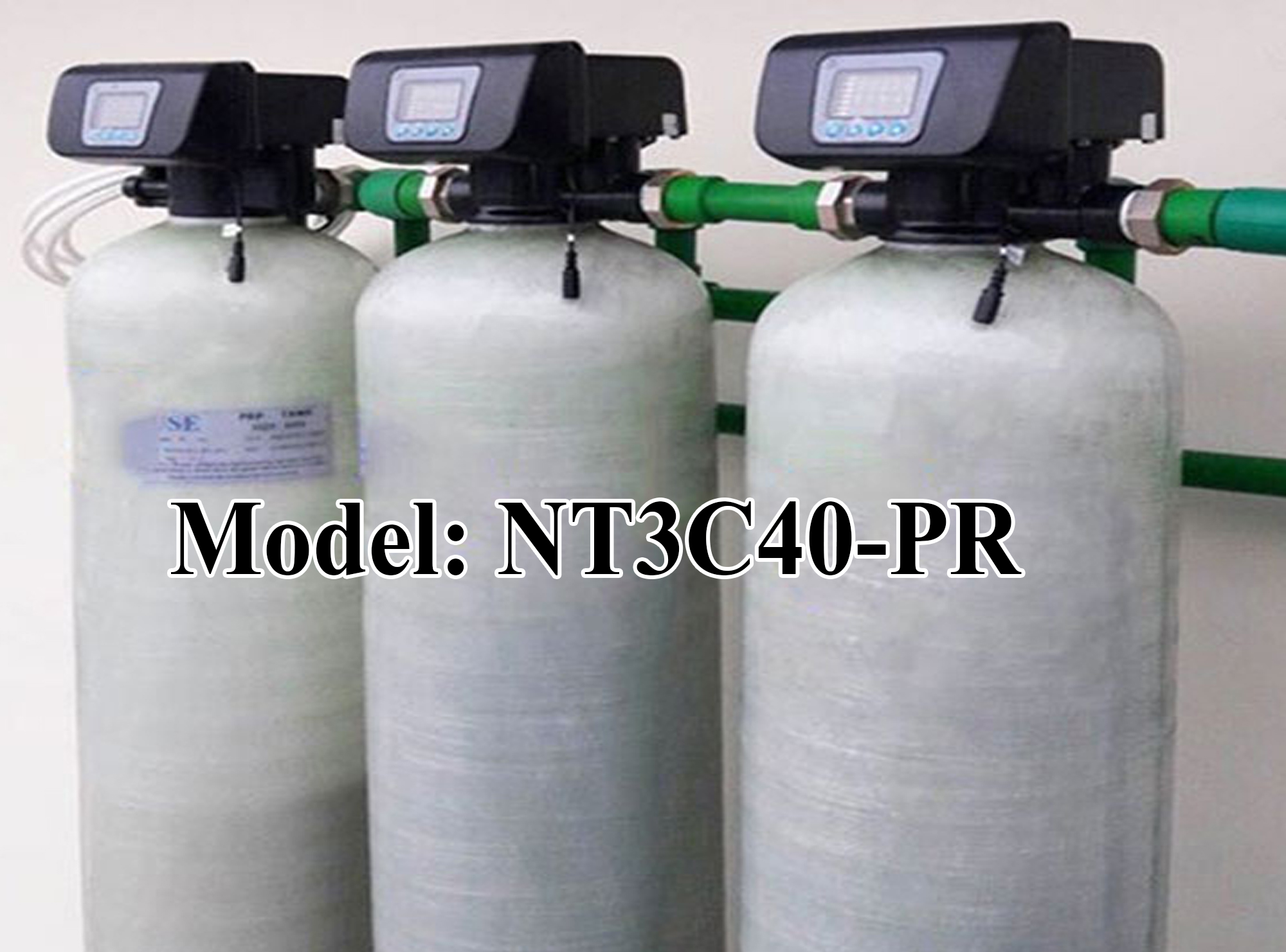 Lọc Nước Tổng 3 Cột Composite 4000 lít/giờ NanoAquas-PRO