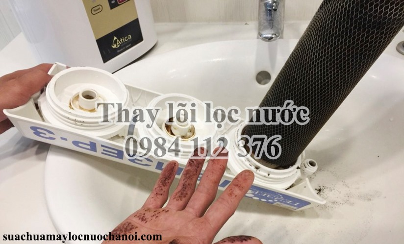 Trung tâm thay lõi lọc nước Hà Đông, thợ La Khê gọi là tới nhanh 