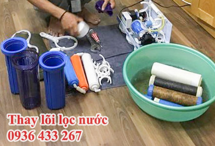 Thay lõi lọc ở Cầu Giấy, cơ sở Mai Dịch thợ tới nhanh sau 20 phút