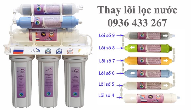 Địa chỉ thay lõi Geyser tại Hà Đông, cơ sở chính hãng