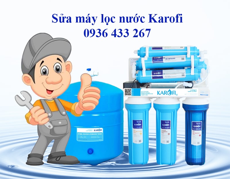 Sửa máy lọc nước RO Karofi đơn giản tại nhà
