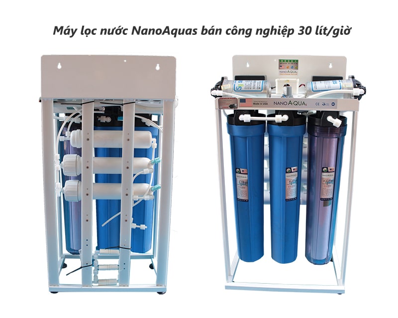 Máy lọc nước bán công nghiệp NanoAquas 30L/h