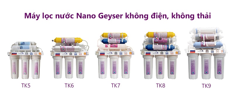 Bán máy lọc nước Nano Geyser Nam từ Liêm
