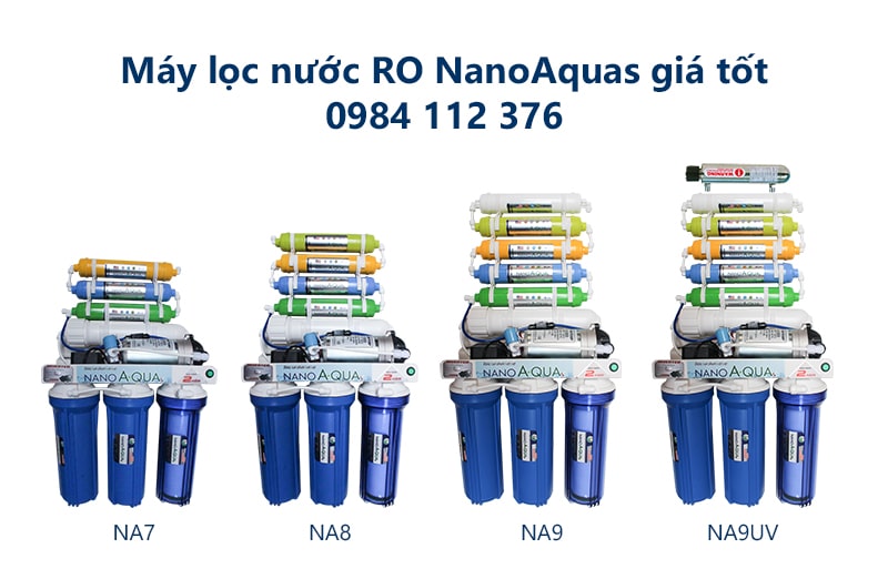 Máy lọc nước RO NanoAquas giá tốt