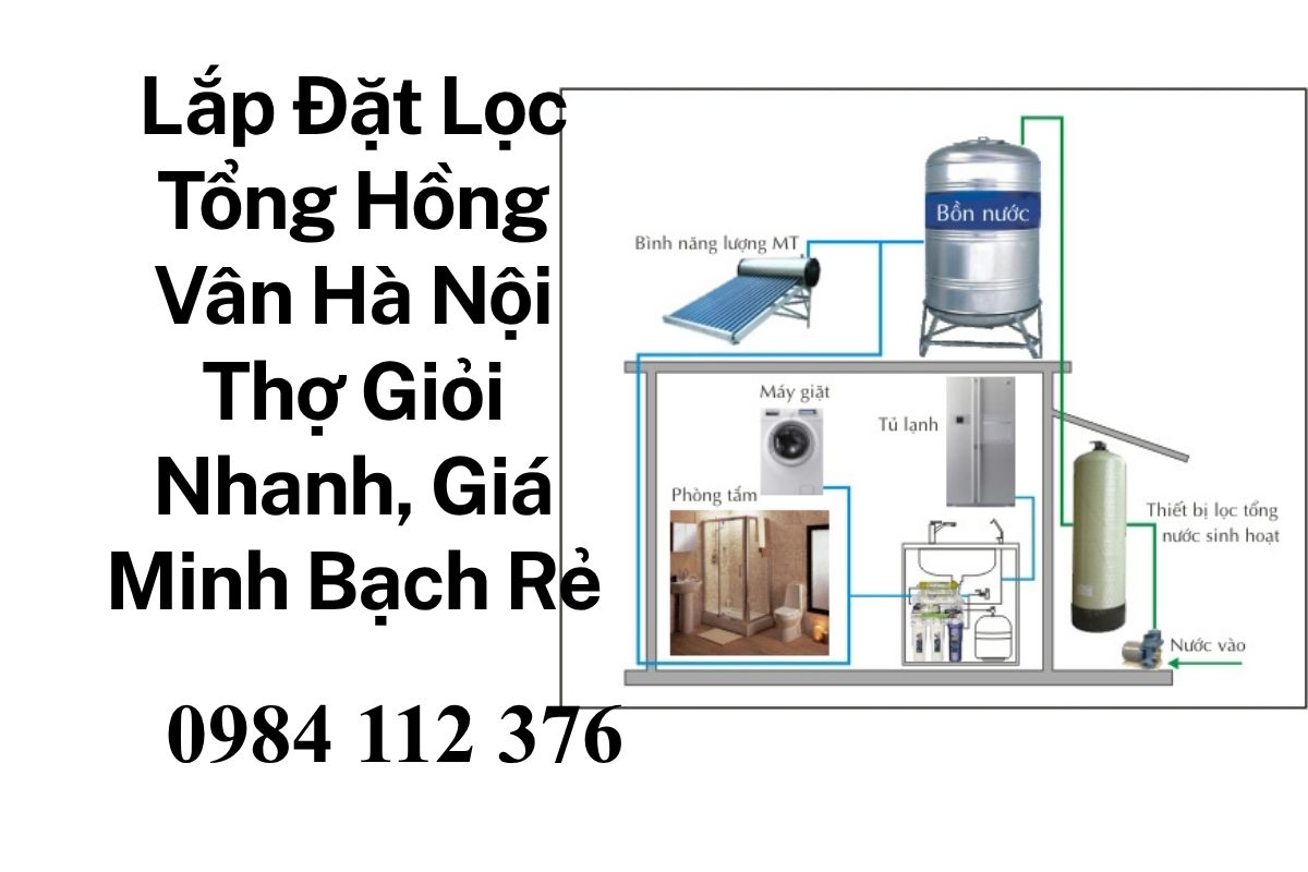 Lắp Đặt Lọc Tổng Hồng Vân Hà Nội – Thợ Giỏi, Thi Công Nhanh, Giá Minh Bạch