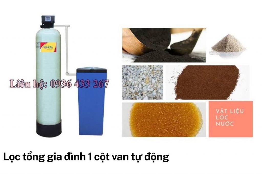 Thay Vật Liệu Lọc Tổng 1 Cột Giá Tốt, Bảo Hành Uy Tín Tận Nhà