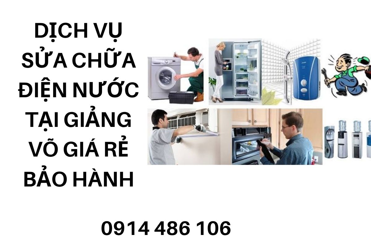 Sửa Chữa Điện Nước Giảng Võ Giá Rẻ, Thợ Giỏi Tận Nhà