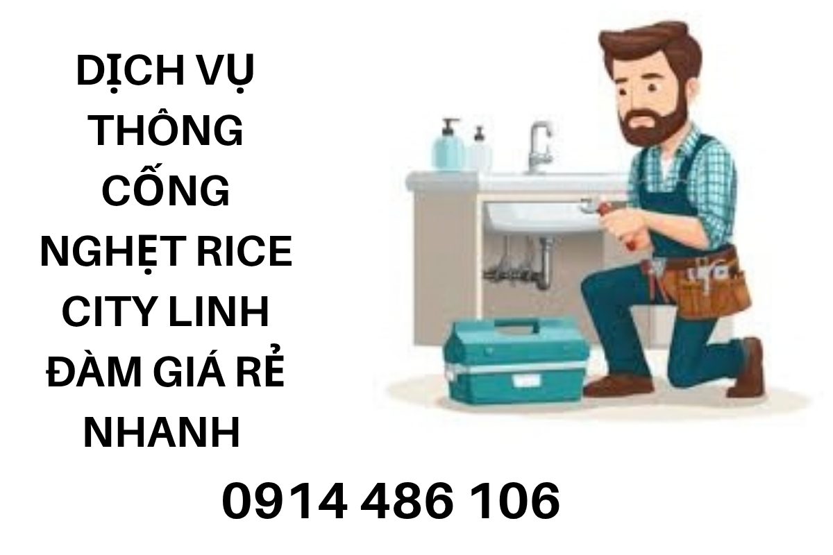 Dịch Vụ Thông Cống Nghẹt Rice City Linh Đàm Giá Rẻ, Nhanh Chóng
