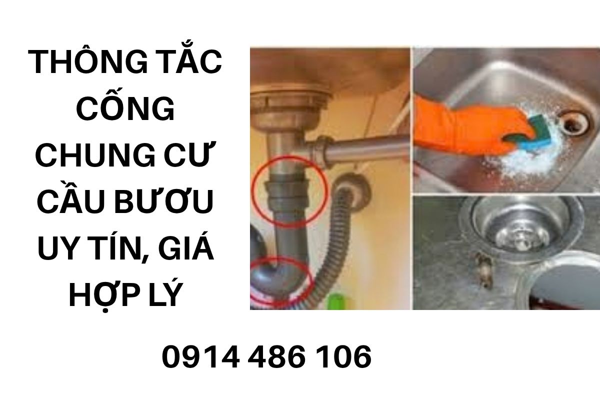Thông Tắc Cống Chung Cư Cầu Bươu Uy Tín, Giá Hợp Lý