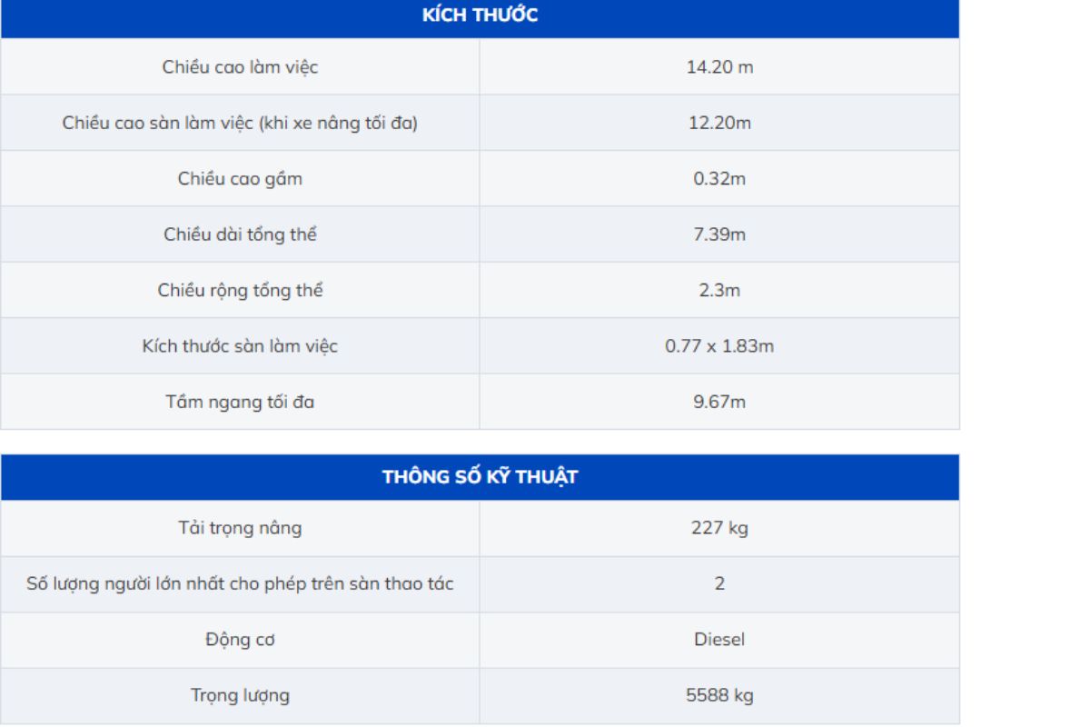 Xe Nâng Người Cần Thẳng Genie 14m S-40 Giá Rẻ, Uy Tín