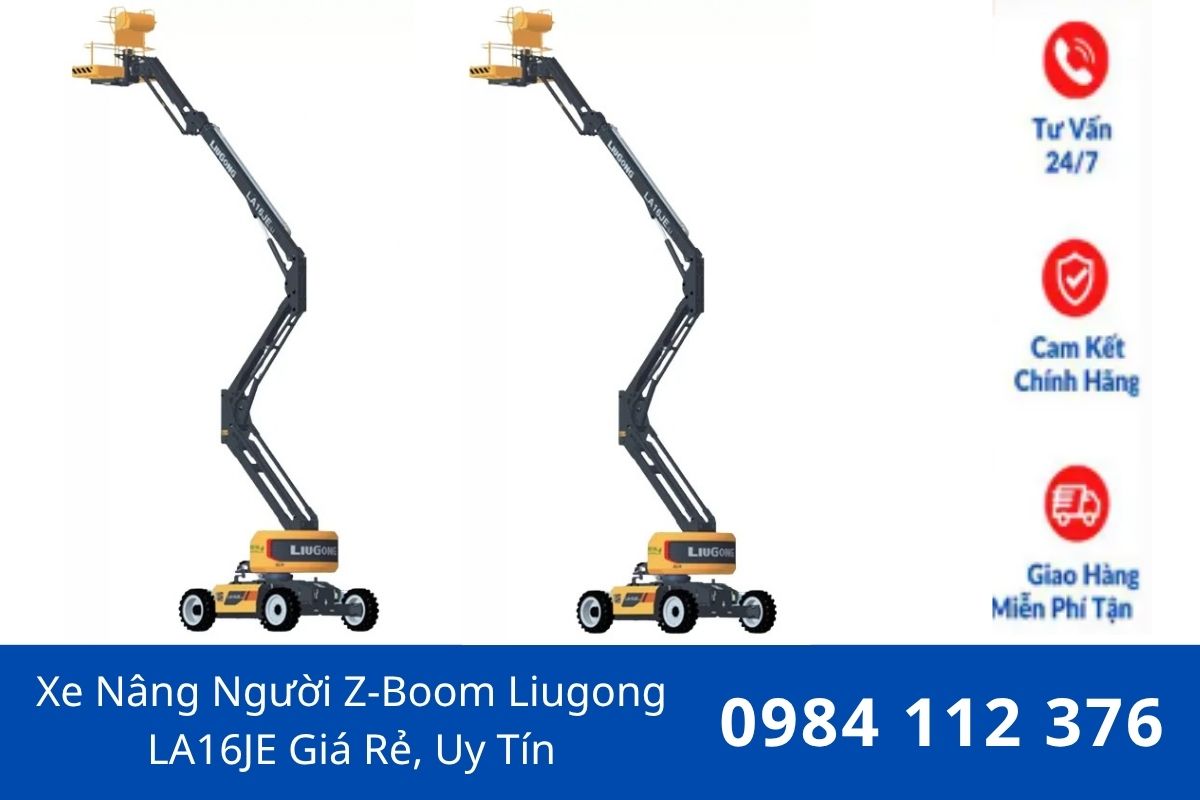Xe Nâng Người Z-Boom Liugong LA16JE Giá Rẻ